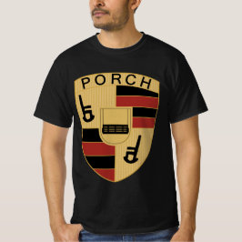 Camiseta Curiosa marca de lujo Knockoff Porch's Shirt