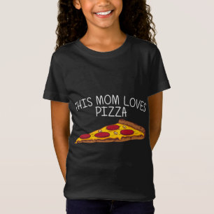 Camiseta Curiosa Pizza Para Mamá Mamá Mamá Pizza Italiana