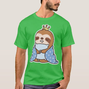 Camiseta Curiosa Sleepy Slote King Of Naps Graciosa