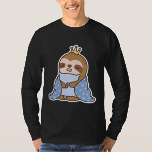 Camiseta Curiosa Sleepy Slote King Of Naps Graciosa