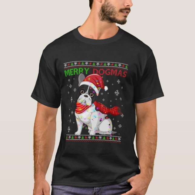 Camiseta Curiosamente graciosa morera dogmas toro francés p (Anverso)
