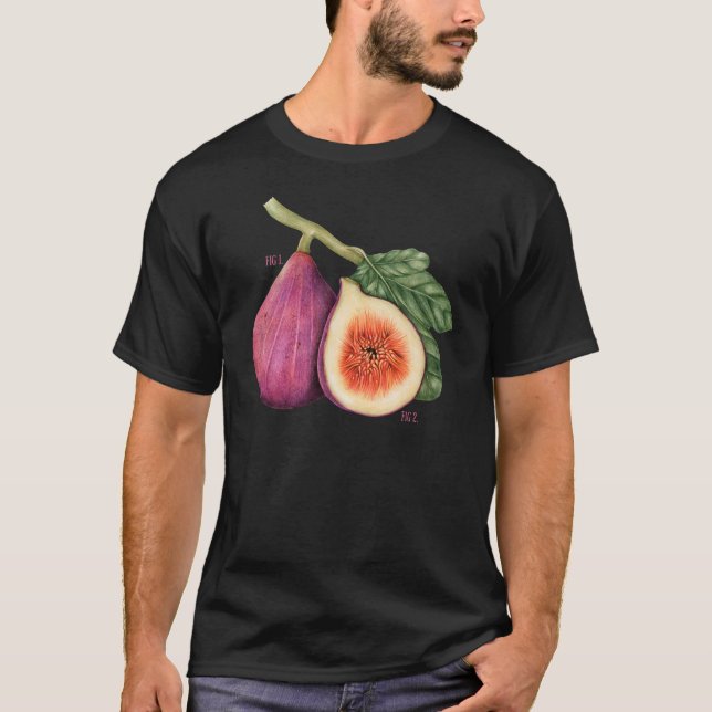 Camiseta Curiosas Botánicas Vintage (Anverso)
