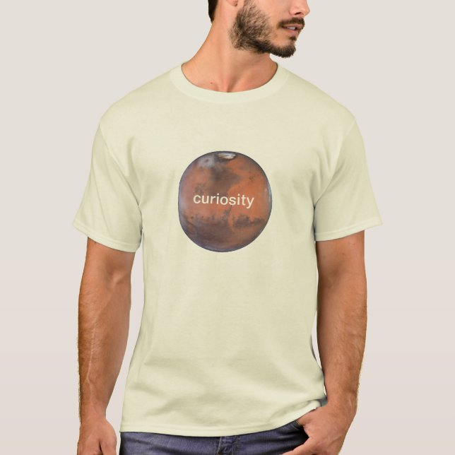 Camiseta Curiosidad Marte (Anverso)