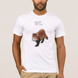 Camiseta curiosidades de la panda roja