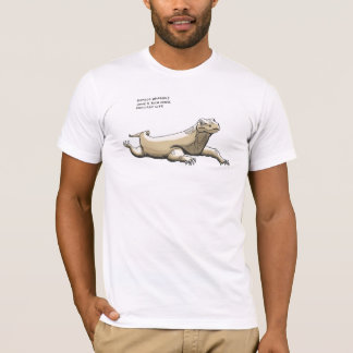 Camiseta curiosidades del dragón de komodo