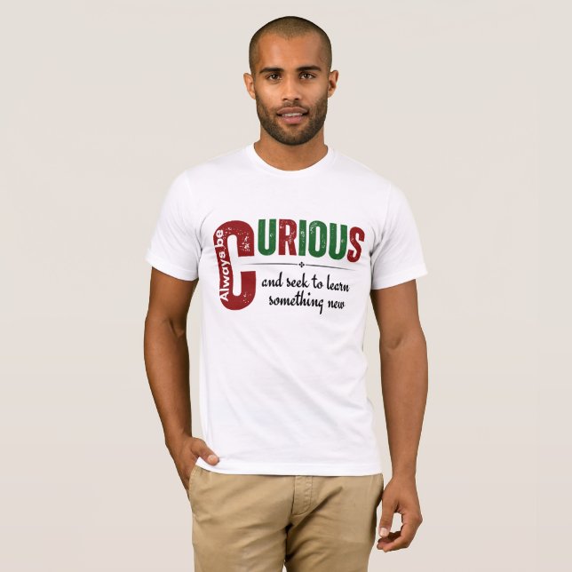 Camiseta Curioso (Anverso completo)