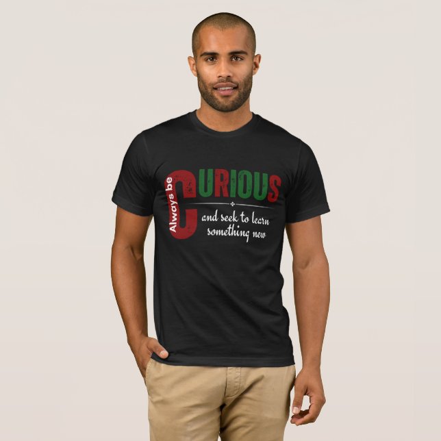 Camiseta Curioso (Anverso completo)