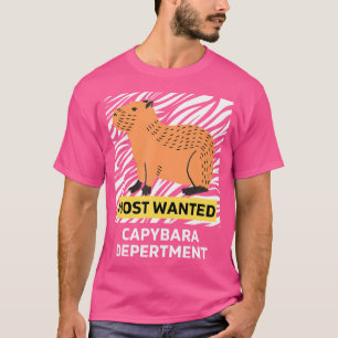 Camiseta Curioso Capibara Más Buscado