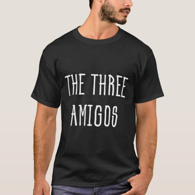 Camiseta Curioso Cinco De Mayo El Regalo De Los Tres Amigos (Anverso)