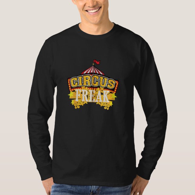 Camiseta Curioso circo Freak Chicas de fans del Carnaval Ki (Anverso)