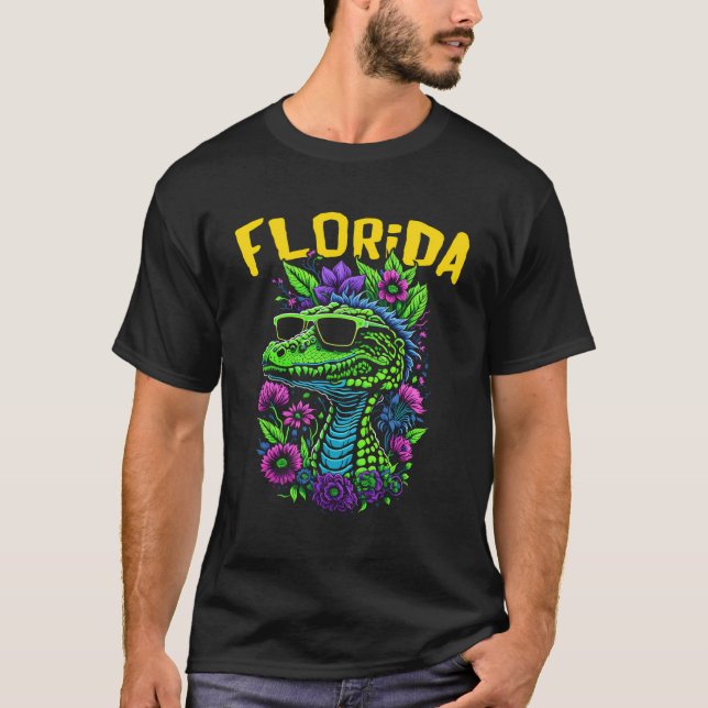 Camiseta Curioso Critter Florida Con Desi Personalizado Gaf (Anverso)