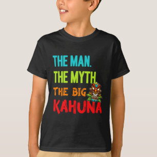 Camiseta Curioso El hombre el mito Los Tiki F de los grande