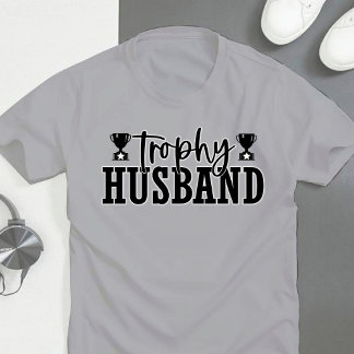Camiseta Curioso esposo de Trofeo T-Shirt
