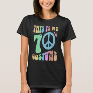 Camiseta Curioso, ESTE ES MI SETENTA COSTUME Groovy Spo de