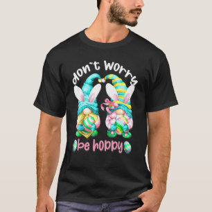 Camiseta Curioso Gnome de Pascua con las orejas de los cone