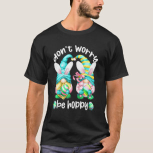 Camiseta Curioso Gnome de Pascua con las orejas de los cone