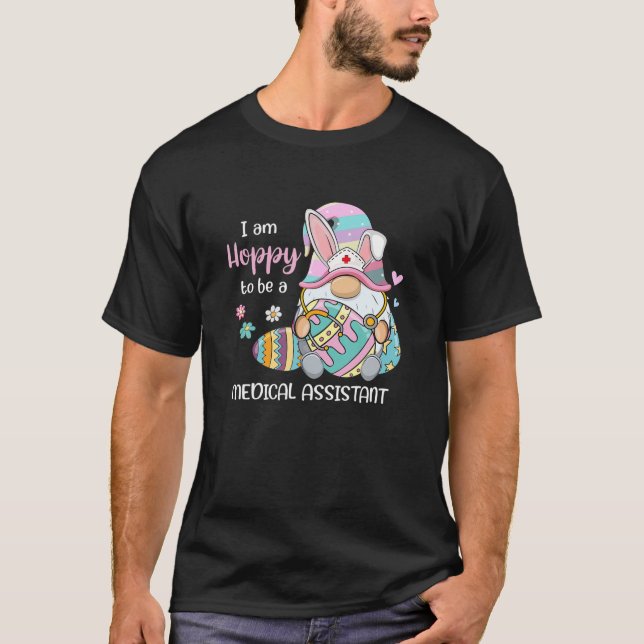 Camiseta Curioso Gnome Me Dificulta Ser Asistente Médico E (Anverso)