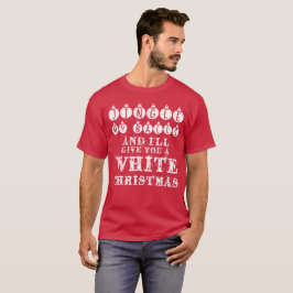 Camiseta Curioso jingle sarcástico con mis bolas Navidades