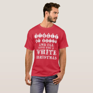 Camiseta Curioso jingle sarcástico con mis bolas Navidades