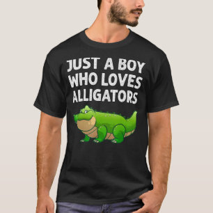 Camiseta Curioso lagarto Diseño Niños Hombres Gator Reptile