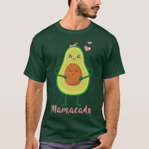 Camiseta Curioso Mamacado Adorable Embarazo Gracioso Av.