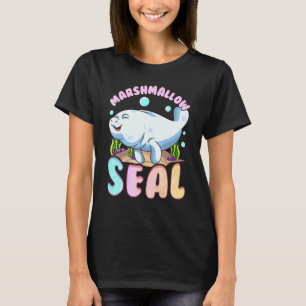 Camiseta Curioso manatí el malvavisco sello de Oc