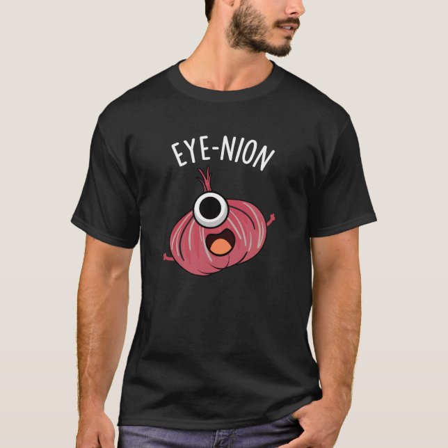 Camiseta Curioso Onion Pun Dark BG (Anverso)