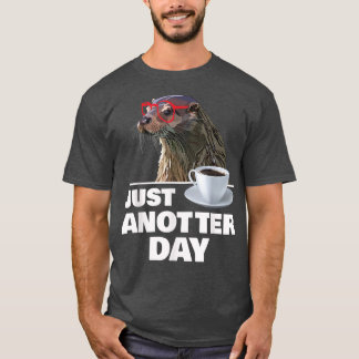 Camiseta Curioso Otter Otro Día Otros más Lover Otter Co