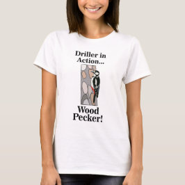 Camiseta Curioso pájaro carpintero