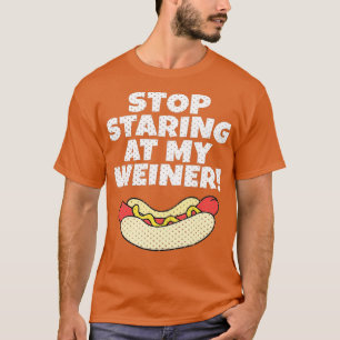 Camiseta Curioso perro caliente Weiner Lover Foodie