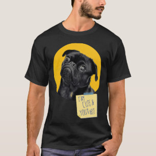 Camiseta Curioso perro Pug Classic T-Shirt 123