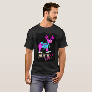 Camiseta Curioso Pósito Sí Neon Reindeer