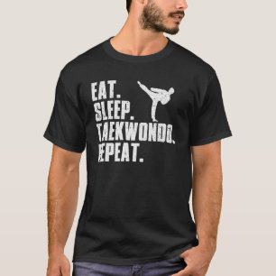Camiseta Curioso Taekwondo Para Los Niños Chicas Tae Kwon D