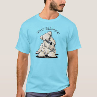 Camiseta Curioso Wheaten Terrier Mens T-Shirt