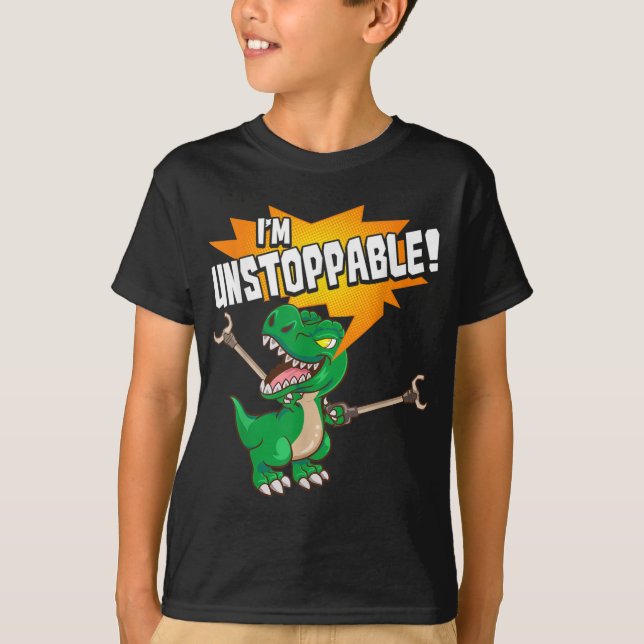 Camiseta Curioso y gracioso que soy un imparable monólogo d (Anverso)