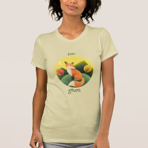 Camiseta Curioso Zorro De Humor Desmotivacional