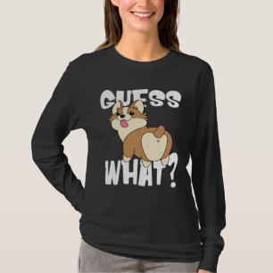 Camiseta Curiosos Corgi Butts Para Perro Adivinan Qué Corgi