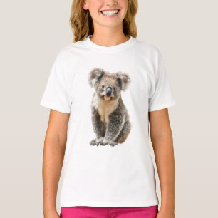 Camiseta Curiosos Koalas Australianos Peludos Niños