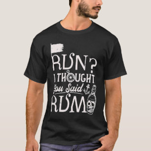 Camiseta Curiosos piratas contra las mujeres Piratas Pirata
