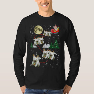 Camiseta Curiosos renos Westie Navidades de Navidad Perros
