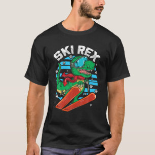 Camiseta Curiosos tiranosaurios Rex Chicas de dinosaurios n