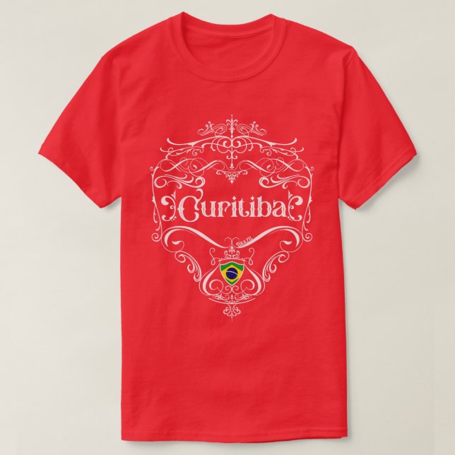 Camiseta Curitiba Diseño de época 1 (Diseño del anverso)