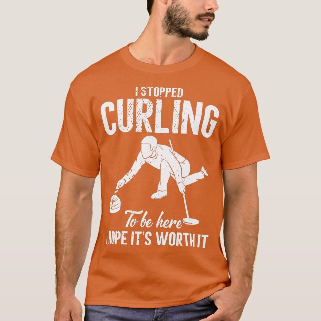 Camiseta Curling (Anverso)