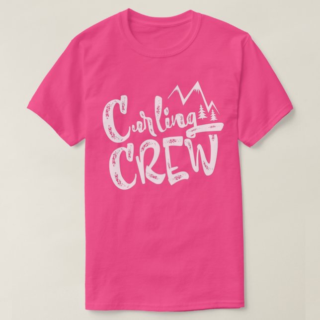 Camiseta curling 15 (Diseño del anverso)