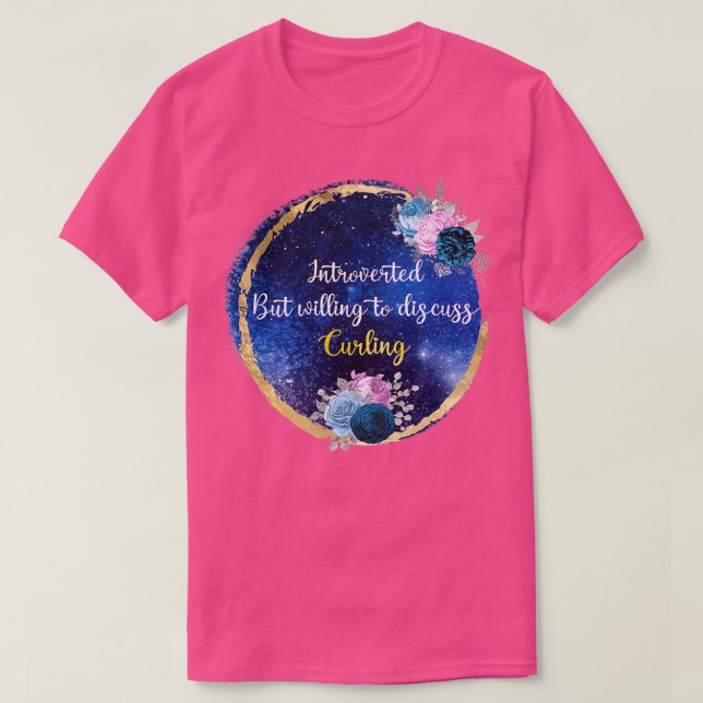 Camiseta Curling 21 (Diseño del anverso)