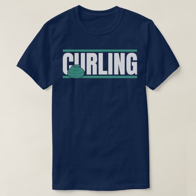 Camiseta Curling 34 (Diseño del anverso)