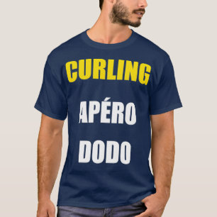 Camiseta curling apero dodo