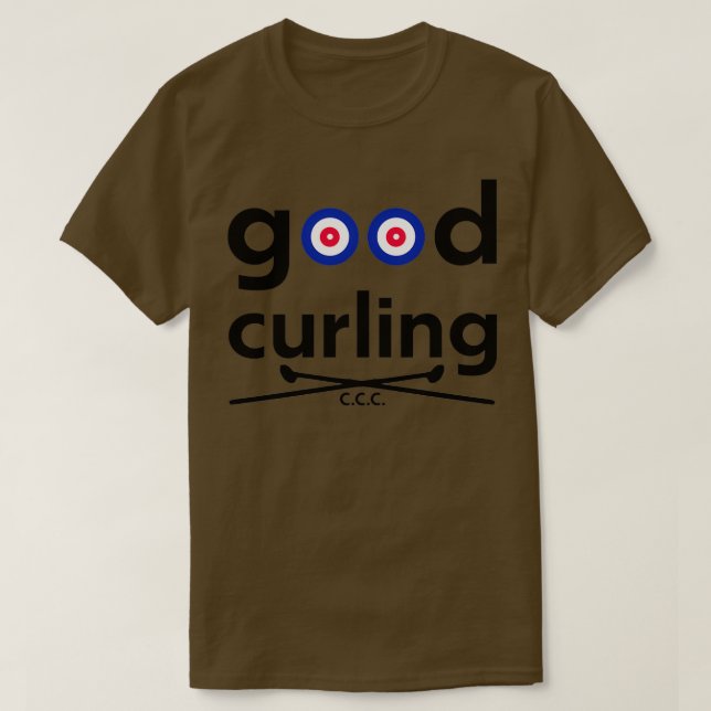 Camiseta Curling bueno 3 (Diseño del anverso)