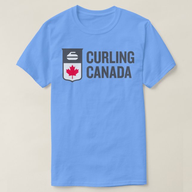 Camiseta Curling Canadá 3 (Diseño del anverso)