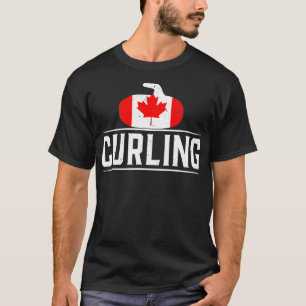 Camiseta Curling Canada Fan Coach Team Player